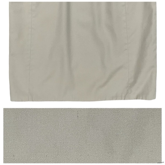 CHANEL Khaki Wool High Waist Vintage Skirt US 0 FR 30 - Picture 3 of 14